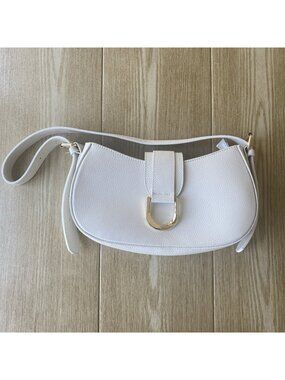 PERSAMAN NEW YORK  Crossbody Genuine Leather Handbag Structured Shoulder  ITALY